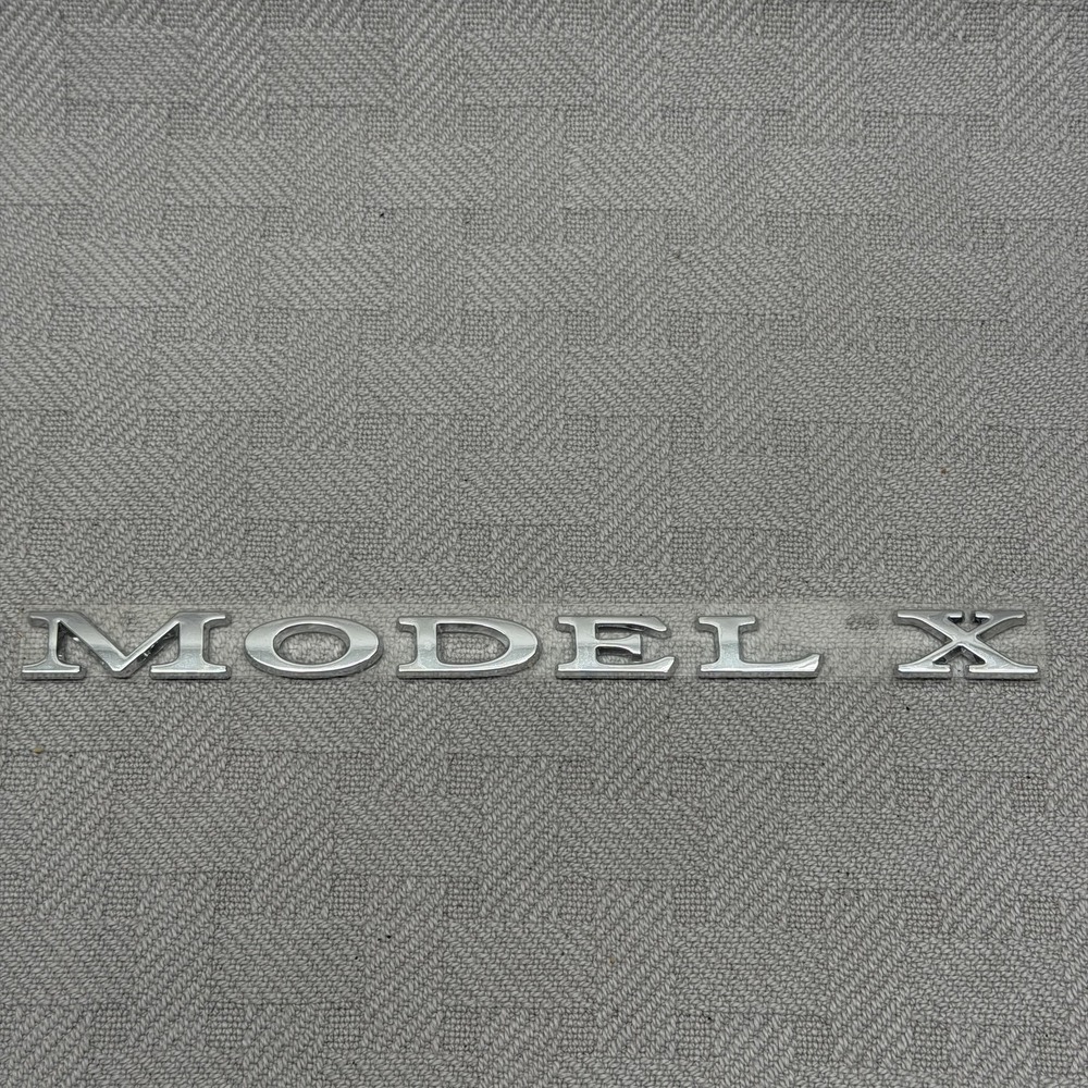 Tesla Model X Rear Tailgate Emblem Badge‎ Letters Set